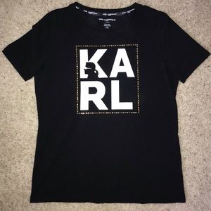 Karl Lagerfeld black T-shirt
